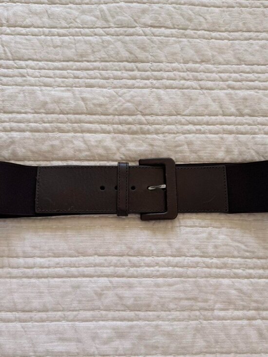 talbots Accessories - Vintage Y2K Wide Chocolate Brown Belt